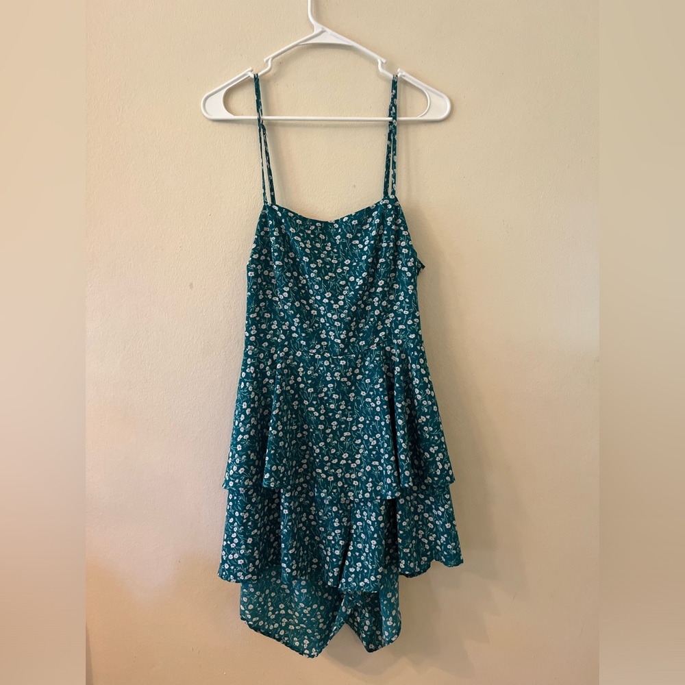 Shein Turquoise Green Romper